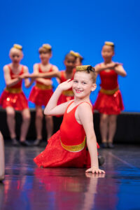 9 December 2023. Little Show Saturday 10.45am. Wellington Dance and Performing Arts Academy end of year show, Let’s Go To The Movies, rehearsals &amp; performances at VUW Memorial Theatre, Wellington, NZ. Photo credit: Stephen A’Court. Photographs COPYRIGHT ©Stephen A’Court