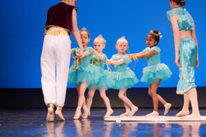 9 December 2023. Little Show Saturday 10.45am. Wellington Dance and Performing Arts Academy end of year show, Let’s Go To The Movies, rehearsals &amp; performances at VUW Memorial Theatre, Wellington, NZ. Photo credit: Stephen A’Court. Photographs COPYRIGHT ©Stephen A’Court