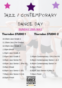 Jazz : Contemp DANCE DAY 2024